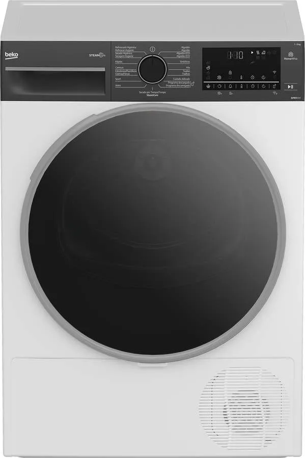 Máquina de Secar Roupa BEKO B5T69249WW (9 kg - Bomba de Calor - Branco)