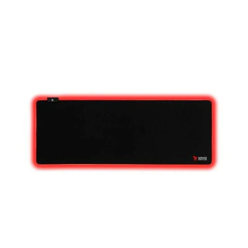 Savio SAVGLETDXL LED Edition Turbo D XL Tapete de Rato Gaming 900x400mm com Iluminação LED