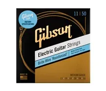 Jogo cordas guitarra elétrica Gibson SEG-BWR11 Brite Wire Reinforced 011-050