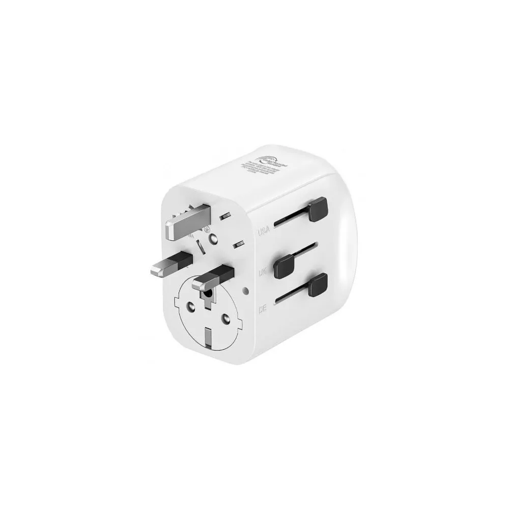 Muvit Carregador de parede universal 2X USB-A e 1X USB-C 15W