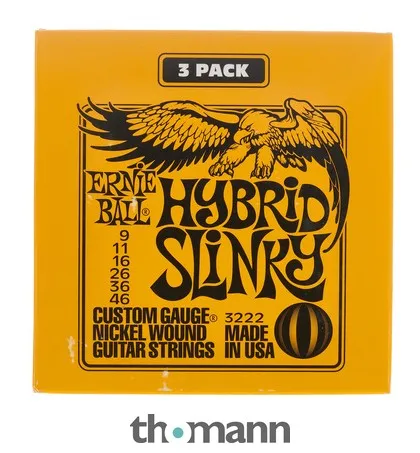 Ernie Ball 3222 3 Pack