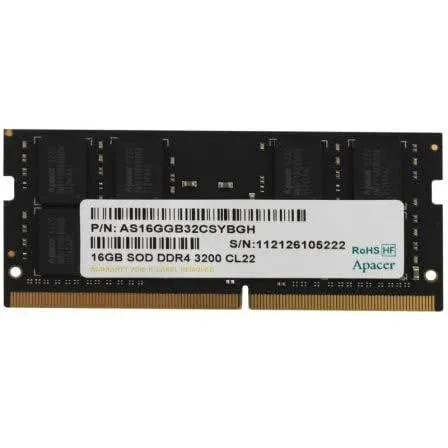 Memória RAM ES.16G21.GSH 16 GB DDR4 3200 MHz Apacer