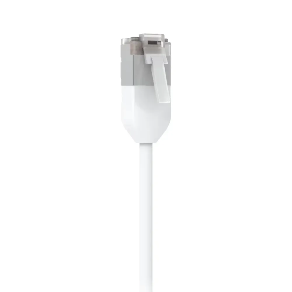 Cabo de Rede Ubiquiti UniFi Premium Patch Cat6a 12m Exterior Branco
