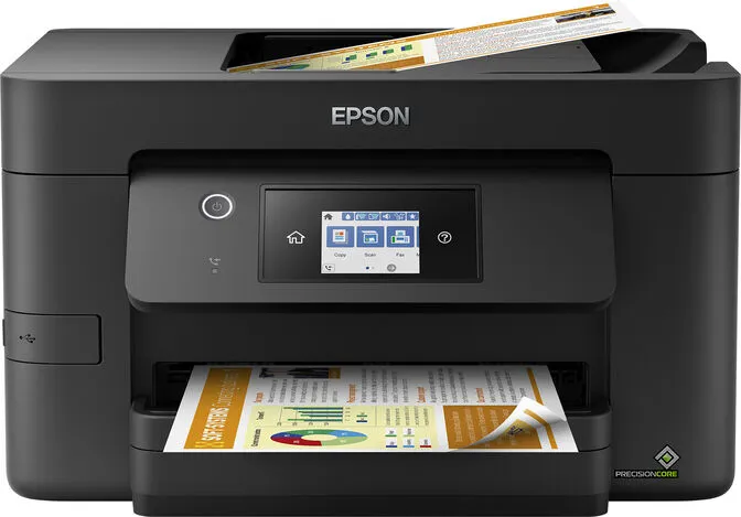 Impressora Impressora Multifunções a Laser a Jato de Tinta Epson WorkForce Pro WF-3820DWF Wi-Fi