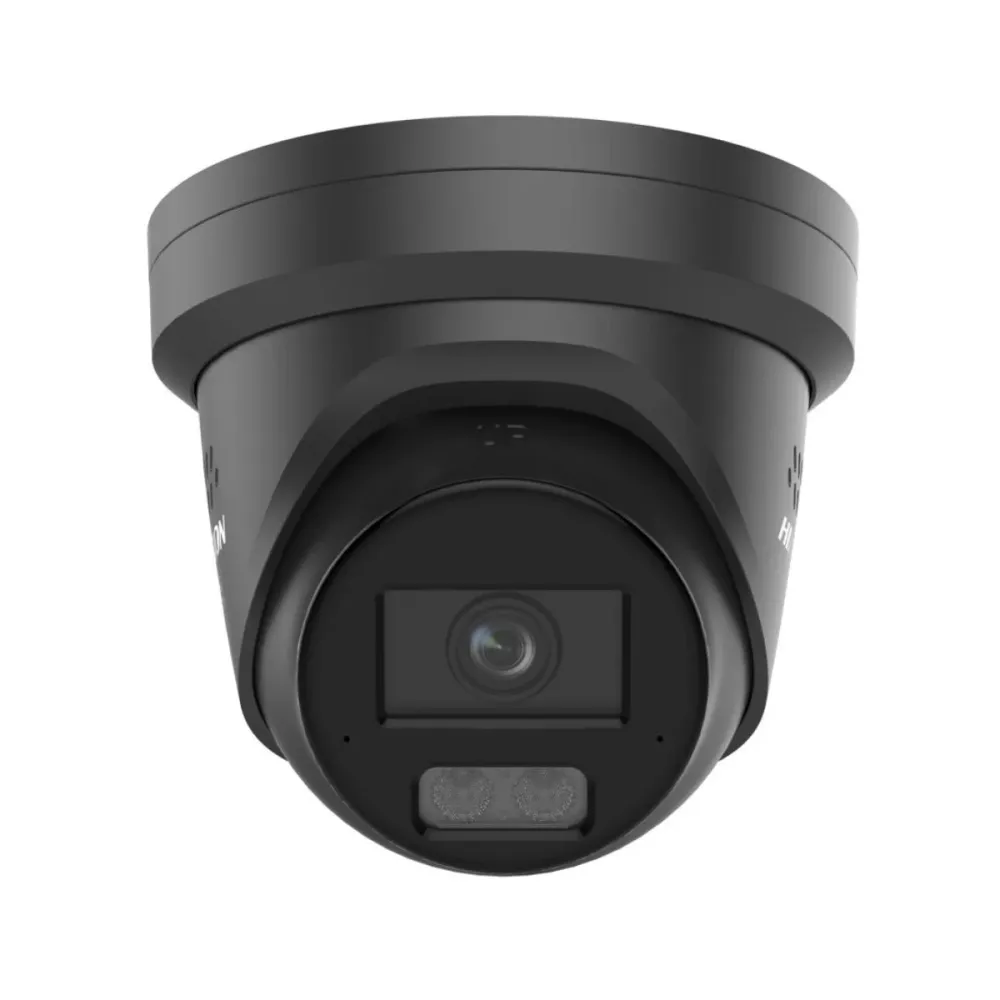 Câmara de Segurança IP Hikvision Pro ColorVu Turret PoE 4MP 2.8mm Exterior IP67 - DS-2CD2347G3-LIS2UY/SL(2.8mm)/BLACK