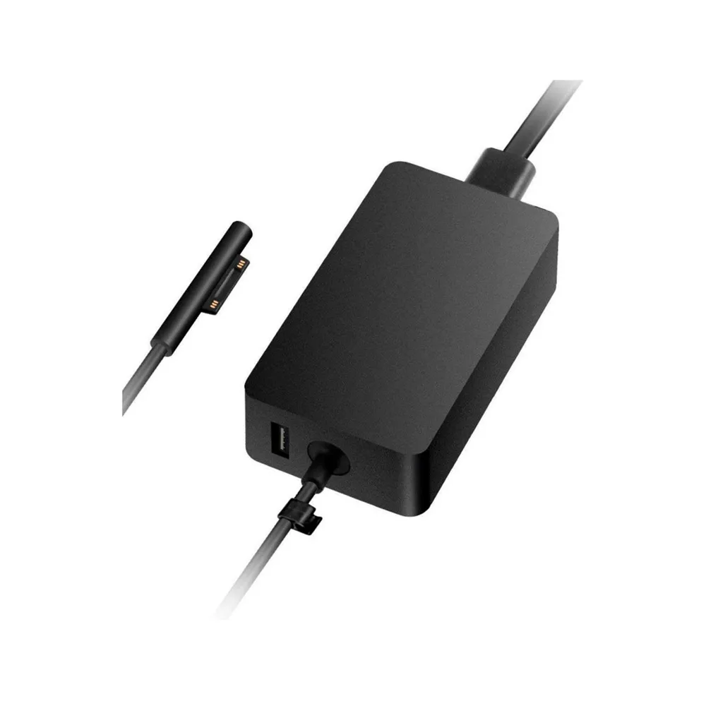 Carregador Original Microsoft Surface Pro 65W Preto - Q5N-00006