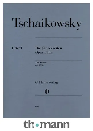 Henle Verlag Tschaikowsky Die Jahreszeiten