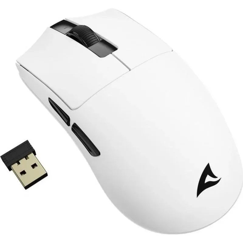 Rato Sharkoon FIREGLIDER One Gaming Sem Fios/Cabeado 50G DPI Branco