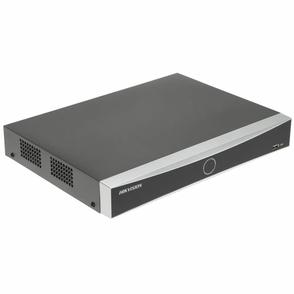Gravador NVR Hikvision Pro AcuSeek 4 Canais IP 4K Preto - DS-7604NXI-K1/VPro