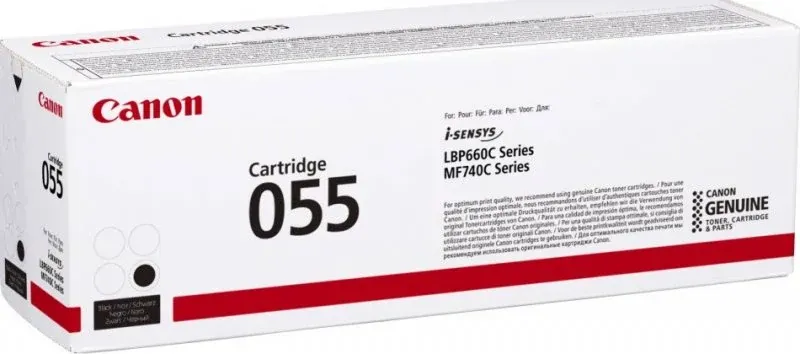 CRG 055 BK - Cartridge compativel com: MF740, LBP660