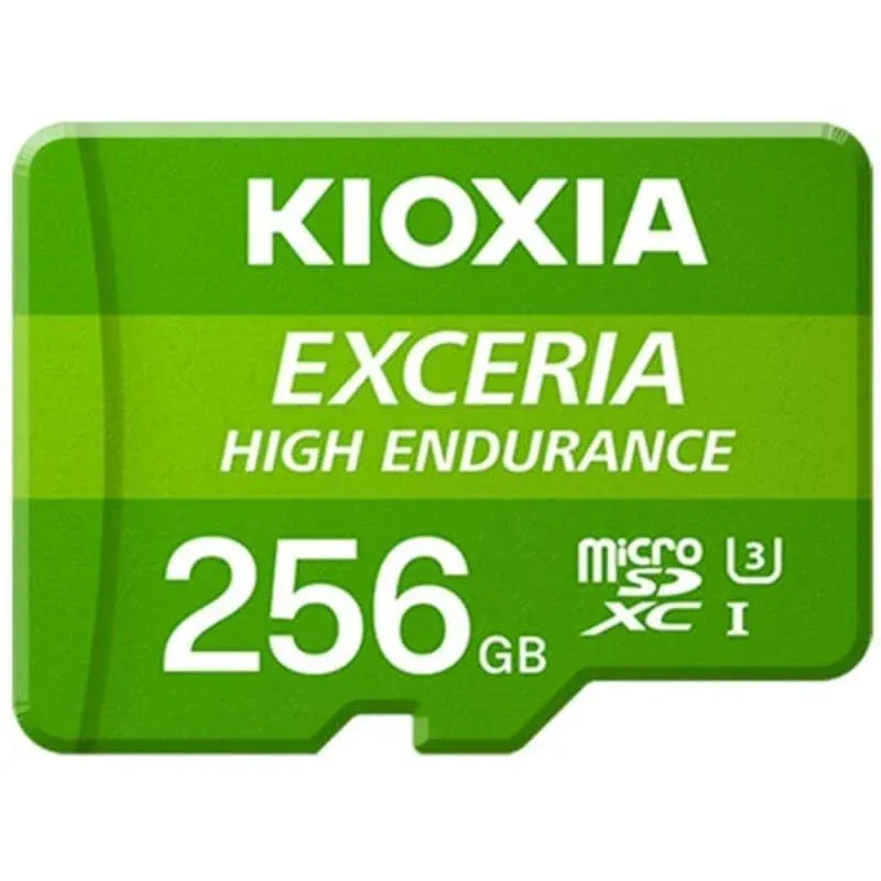 Kioxia Exceria High Endurance MicroSDXC 256GB UHS-I V30 Classe 10