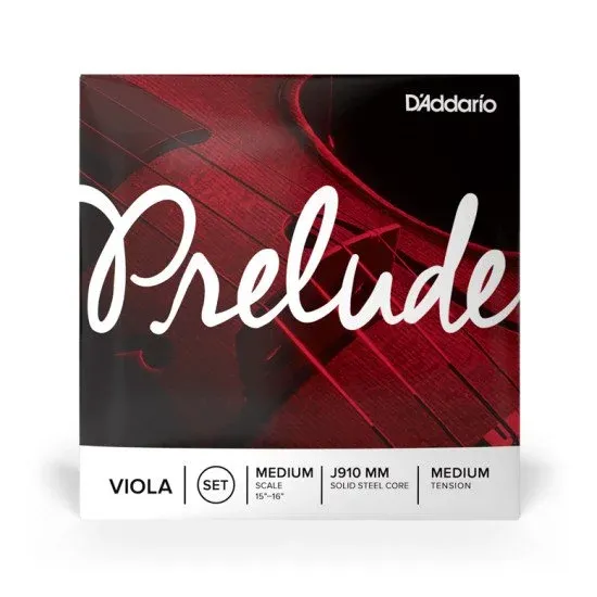 Daddario SET CORDAS VIOLA ARCO 15" 16" Prelude Medium Scale J910 MM