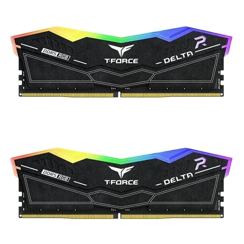 Memória RAM Team Group T-Force Delta RGB DDR5 7200MHz 32GB 2x16GB CL34