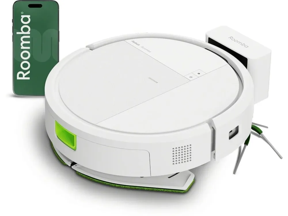 Aspirador Robô IROBOT Y414240 Roomba 115 Combo (Autonomia: 270 min - Branco)