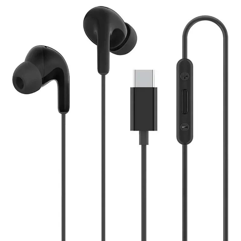 Xiaomi Type-C Earphones Auriculares Tipo-C Pretos
