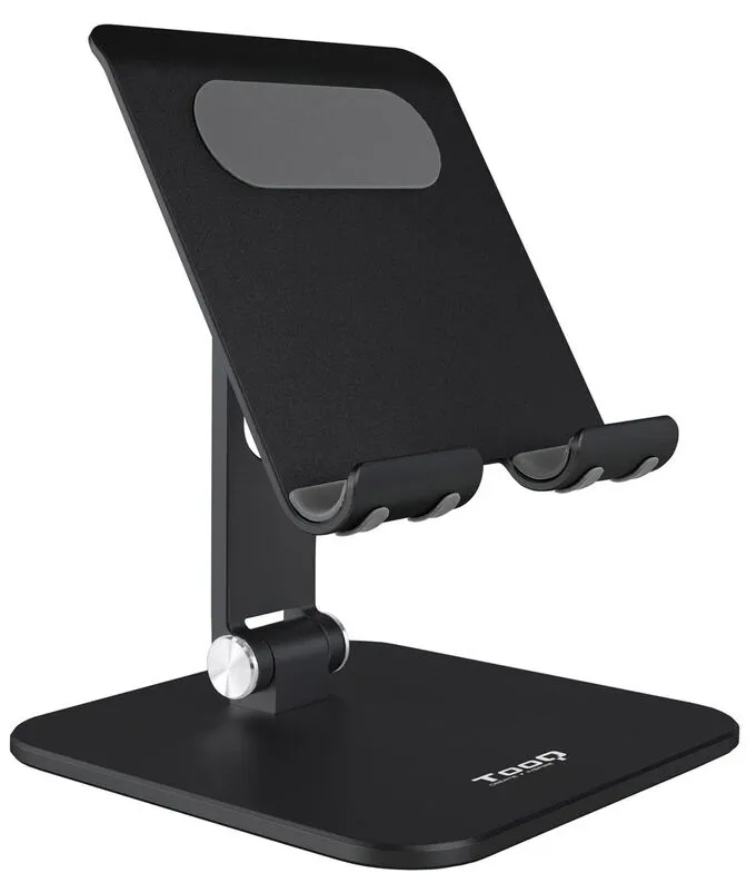 Suporte de Mesa Tooq Ajustável p/ Tablet Max. 13" Preto