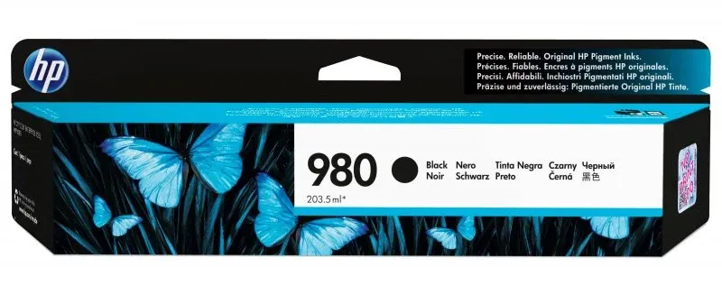 HP 980 Black Original Ink Cartridge - preço válido para unidades pré-estabelecidas