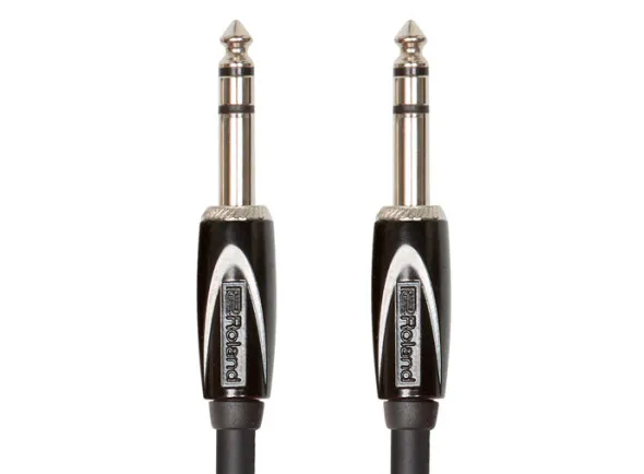 Roland RCC-3-TRTR Cabo Audio Jack reto stereo 1m Garantia Vitalícia