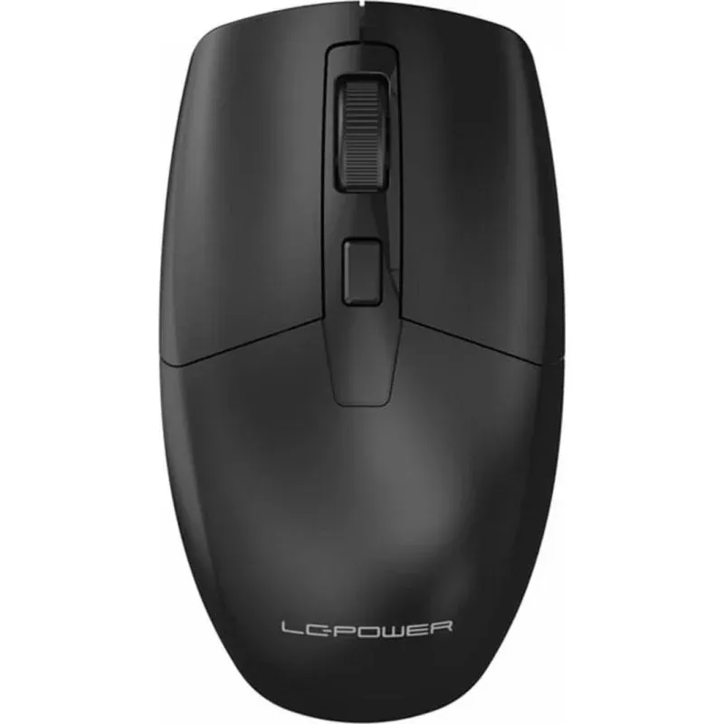 Rato LC-Power LC-M722BW sem fios 1600 DPI preto 4 botões