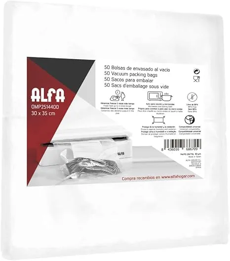 Saco De Embalagem Alfa Omp25144 Sacos-30X35-50Uni