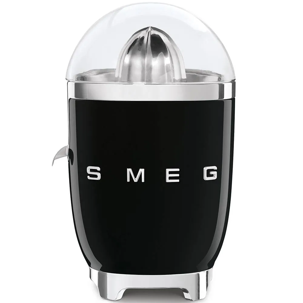 Espremedor de Citrinos Smeg CJF11BLEU Anni 50 70W Preto Polido