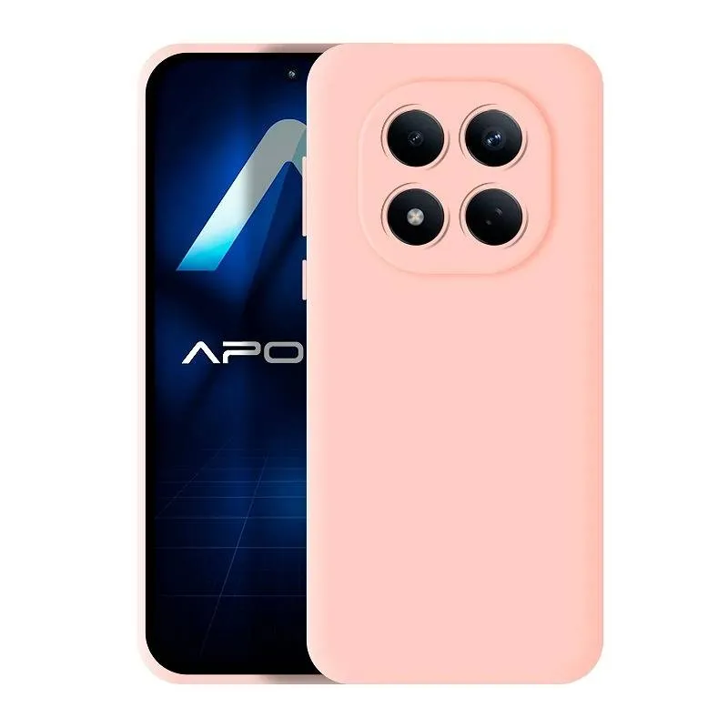 Capa Apokin Silicone Suave Xiaomi Redmi Note 15 4G/5G Beje