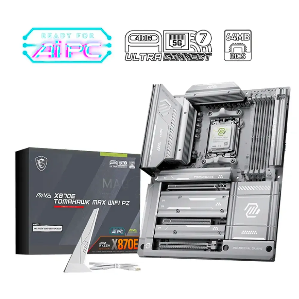 Motherboard ATX MSI MAG X870E Tomahawk Max WiFi PZ SktAM5