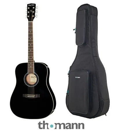 Harley Benton D-120LH BK w/Bag