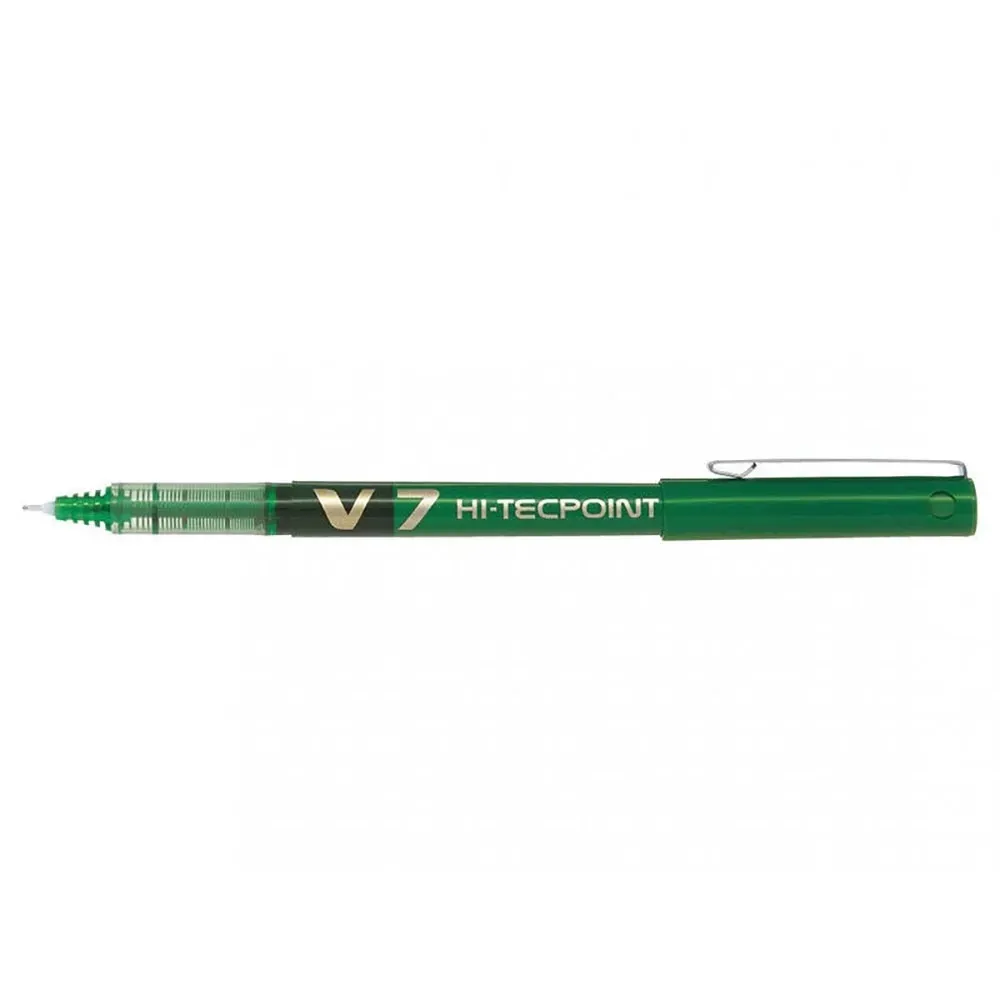 Pilot Caneta Liquid Ink V7 Needle 07 Mm Green