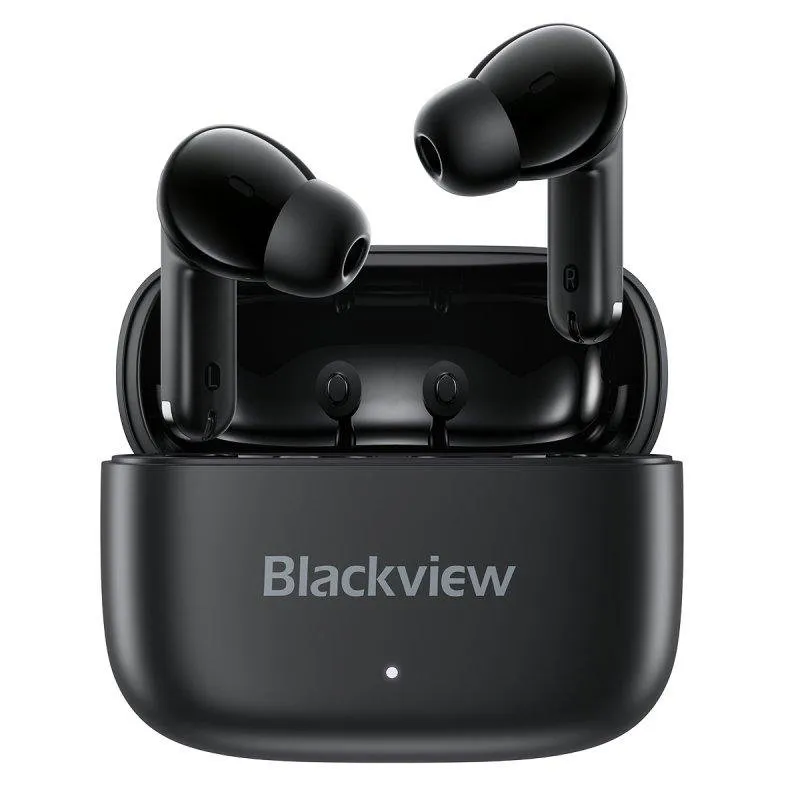 Auriculares Blackview Airbuds16 sem fios Bluetooth 6.0, driver 13 mm, Type-C, preto