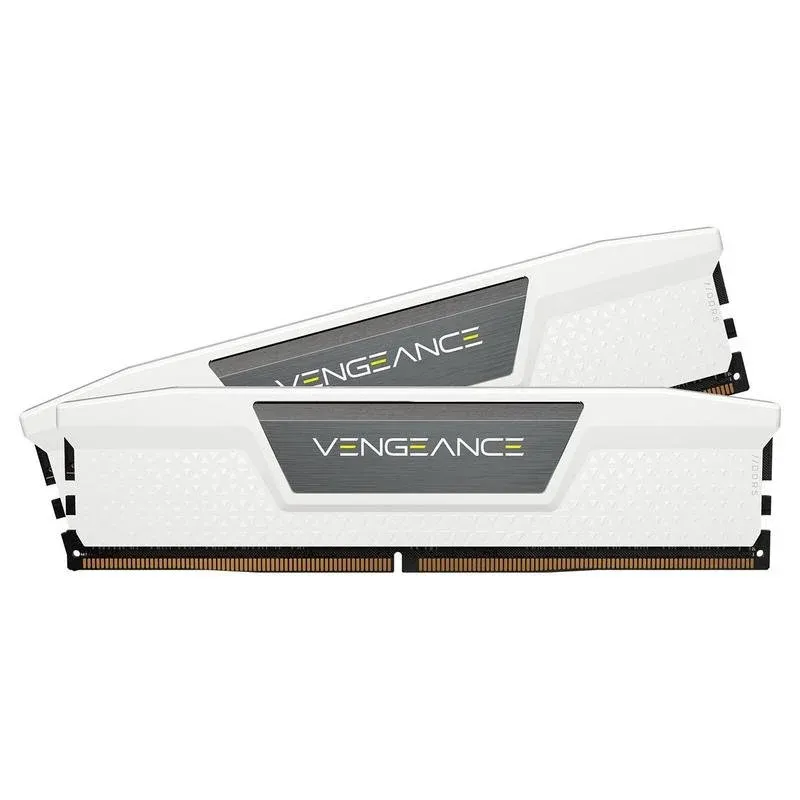 Memória RAM Corsair Vengeance CMK32GX5M2B6400Z36W 32GB 2x16GB DDR5 6400MHz CL36 AMD EXPO Branco