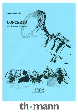 Alphonse Leduc Tomasi Concerto pour trompette