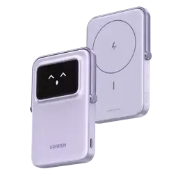 Powerbank UGREEN PB571 Mini Magnetic Wireless 5000mAh PD 20W Roxa