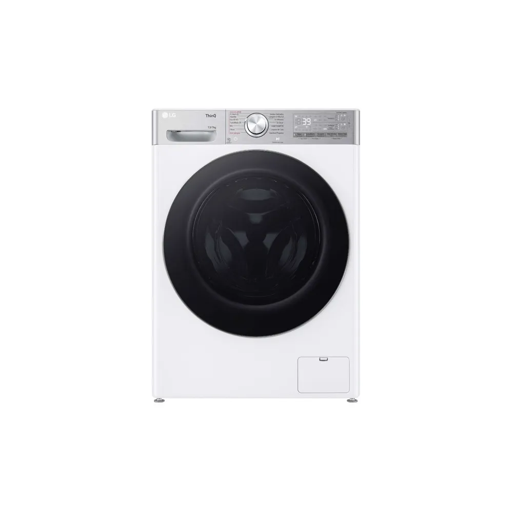 MÁQUINA DE LAVAR E SECAR ROUPA LG - F4DR9513P2W