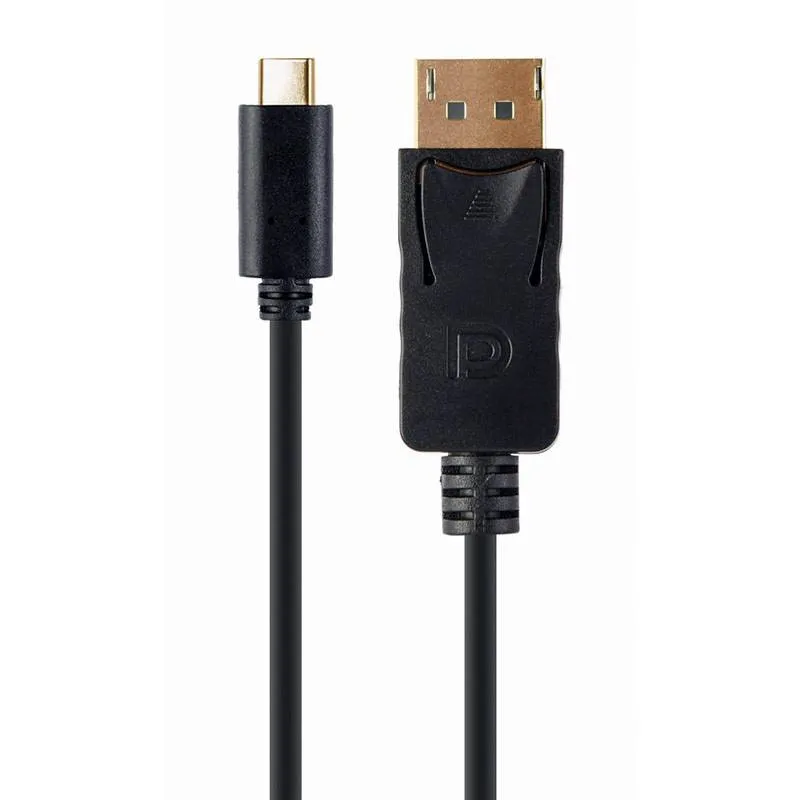 Cabo Gembird USB-C para DisplayPort 4K 60Hz 2m Preto