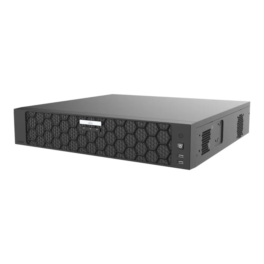 Gravador NVR Uniview ProSeekFree 32 Canais IP SIP 16 Canais 4K Preto - UV-NVR804-32-IX-G
