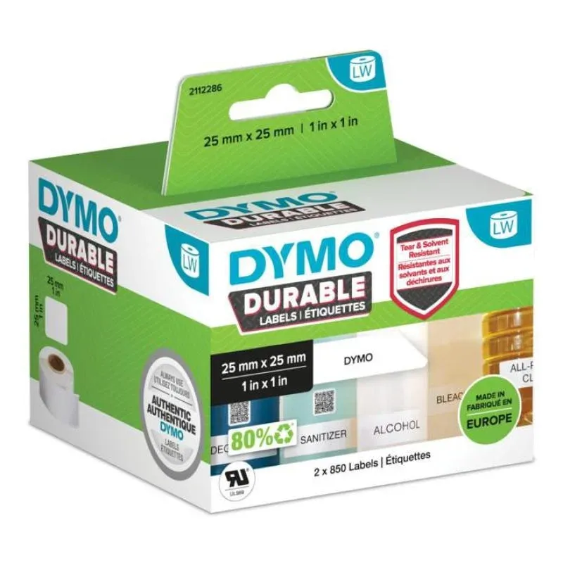 Dymo Etiquetas De Fita Lw 25X25 Mm