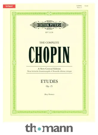 Edition Peters Complete Chopin Etudes