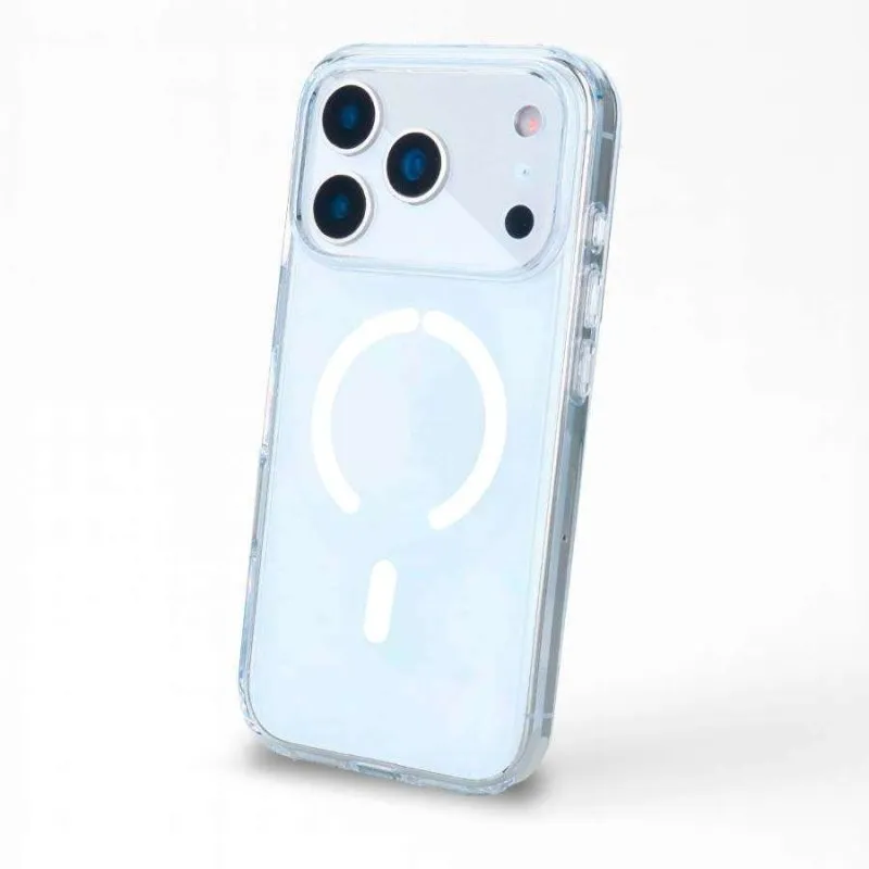 Funda para telemóvel Reforçada Antiyellow Transparente Compatível MagSafe para iPhone 17 Pro Max
