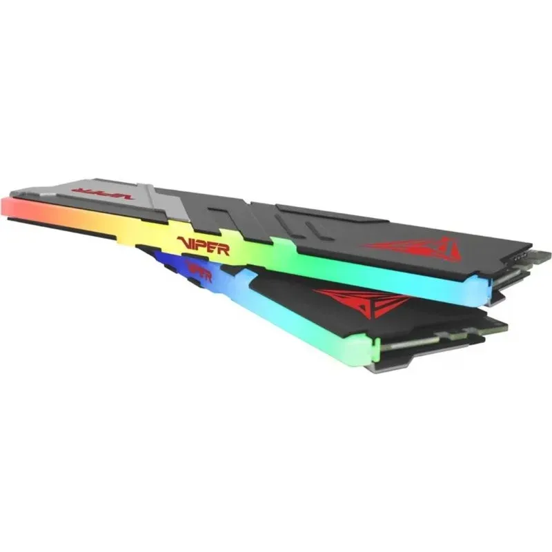 Memória RAM Patriot Viper Venom RGB 16GB 2x8GB DDR5 6000MHz CL36 XMP 3.0 Multicolor