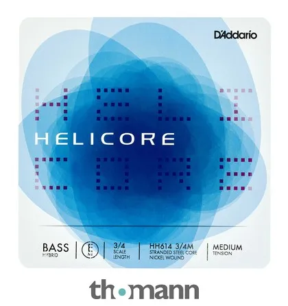Daddario HH614-3/4M Helicore Bass E Med