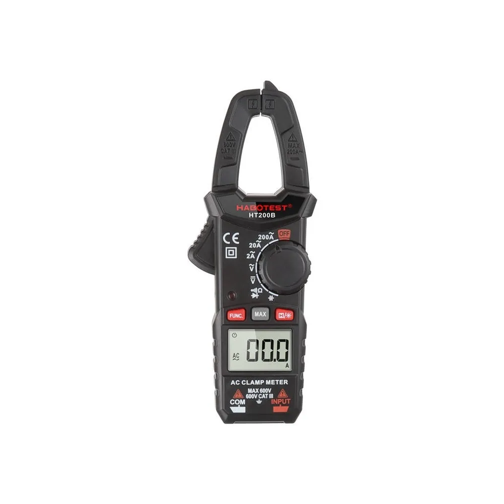 Habotest Alicate amperimétrico digital HT200B