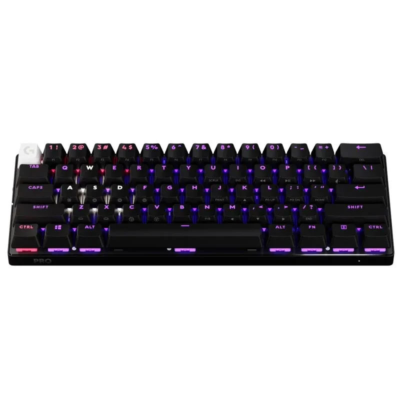Logitech G PRO X 60 LIGHTSPEED Teclado Mecânico Gaming Sem Fios RGB GX Tátil Preto Idioma EUA