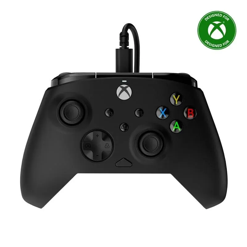 Comando com Cabo Turtle Beach Rematch Core Ghost Camo Negro para Xbox e PC
