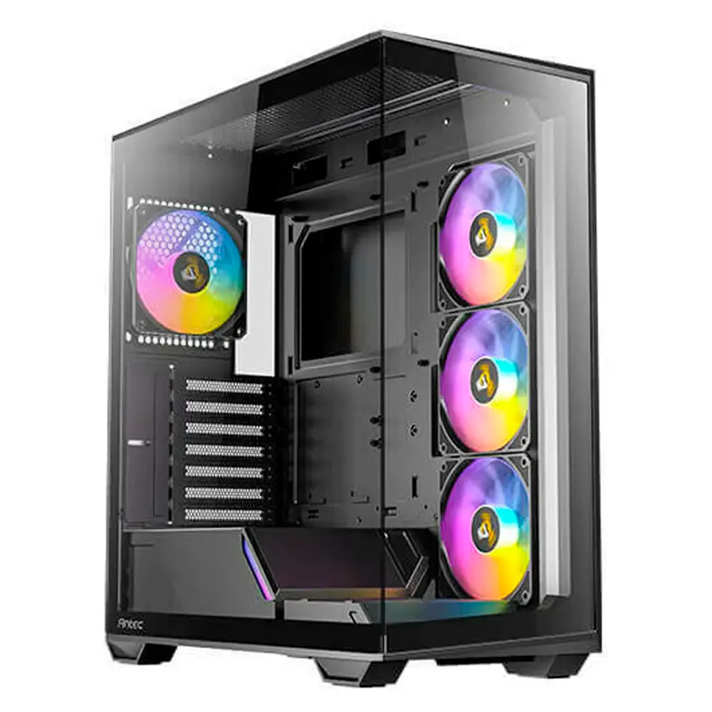 Caixa ATX Antec C3 ARGB 270° Full-View Tempered Glass Preta