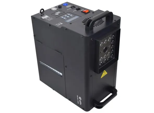 QTX Máquina de Fumos Geiser 1500W 24 LEDs 3W RGB DMX