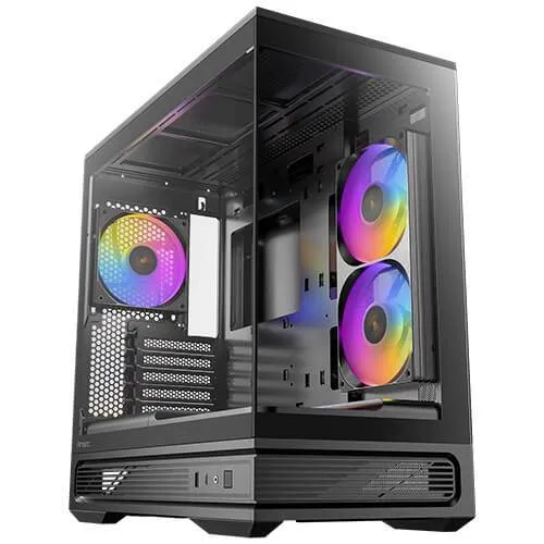 Caixa Micro-ATX Antec C2M (Constellation Series) ARGB Tempered Glass Preta