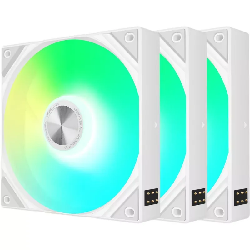 Ventoinha TRYX Rota SL ARGB Branco 120mm (Pack 3)