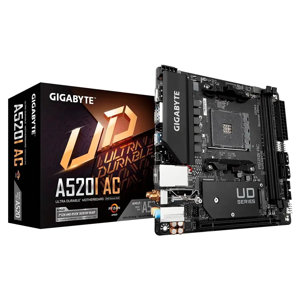 Motherboard Mini-ITX Gigabyte A520I AC