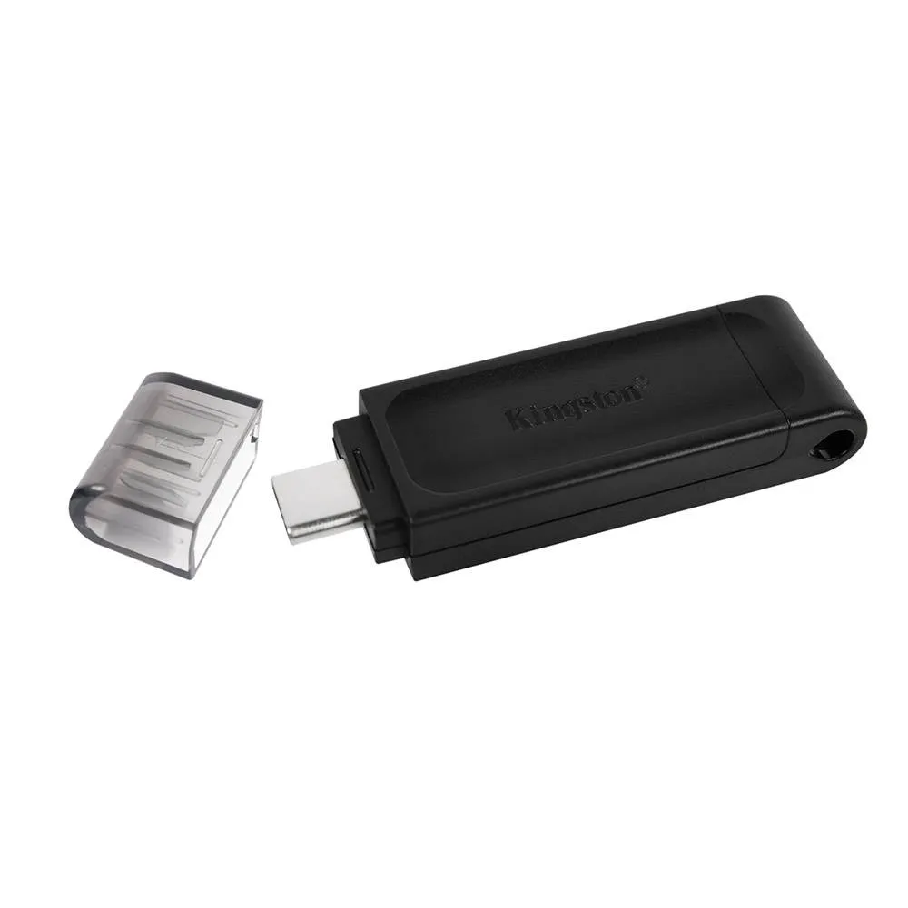 Pen Drive Kingston DataTraveler 70 256GB USB 3.2 Gen1 Preta